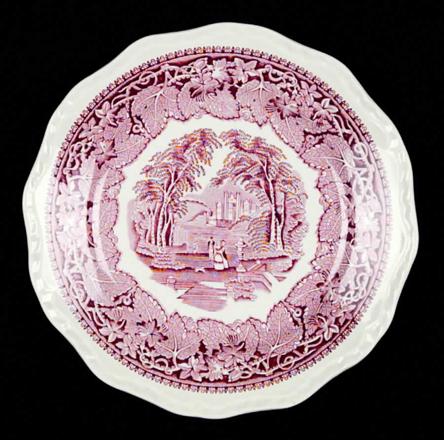 Pink Vista Salad Plate by Franciscan-1