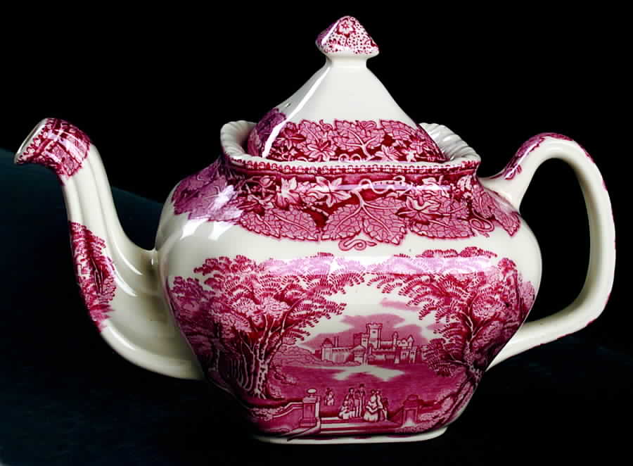 Pink Vista Teapot & Lid by Franciscan-1