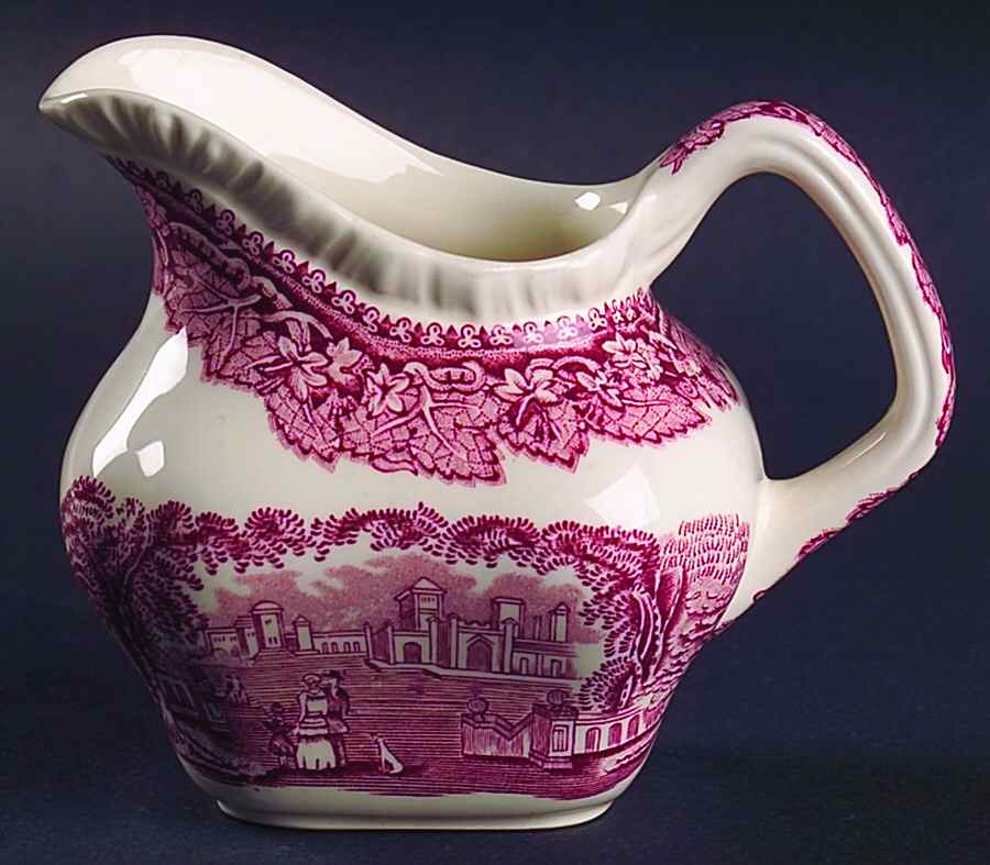 Pink Vista Creamer by Franciscan-1