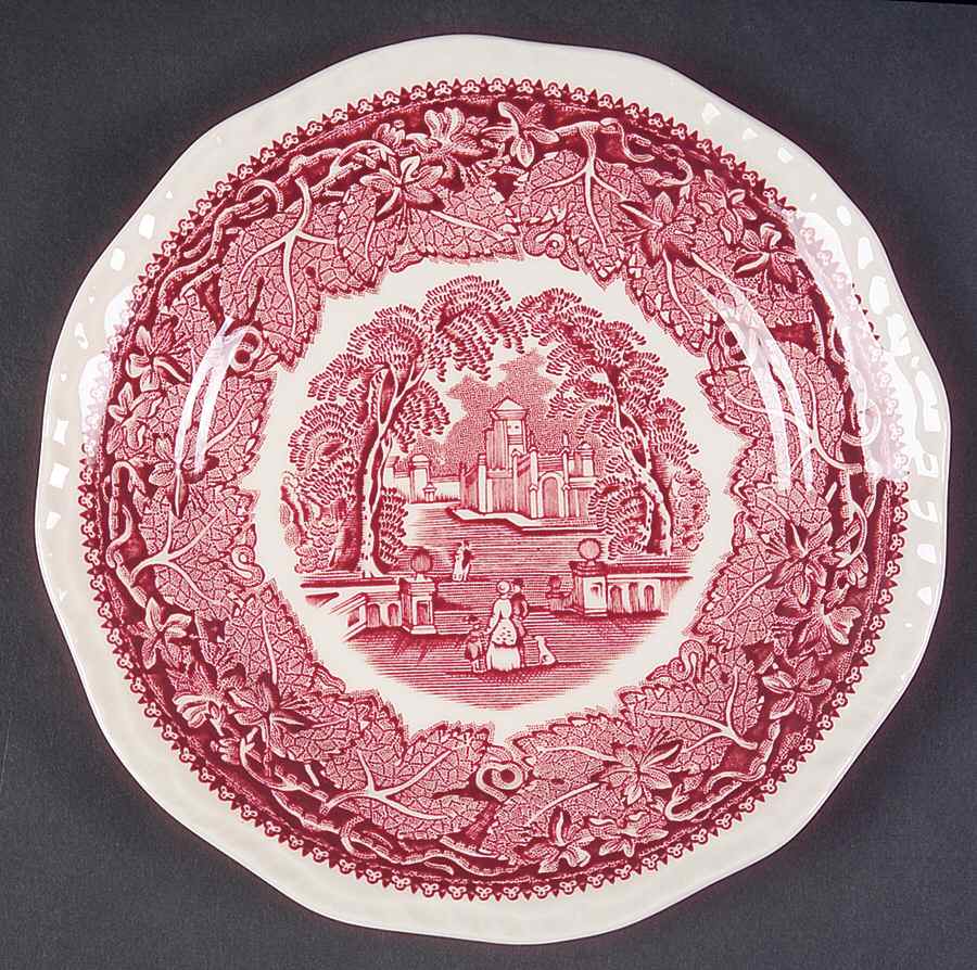 Pink Vista Bread & Butter Plate by Franciscan-1