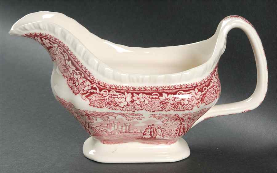 Pink Vista Gravy Boat by Franciscan-1