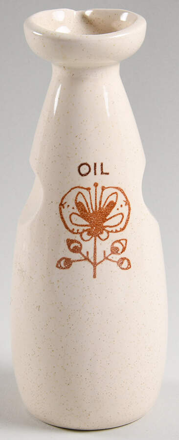 Pomegranate Oil Cruet No Stopper by Franciscan-1