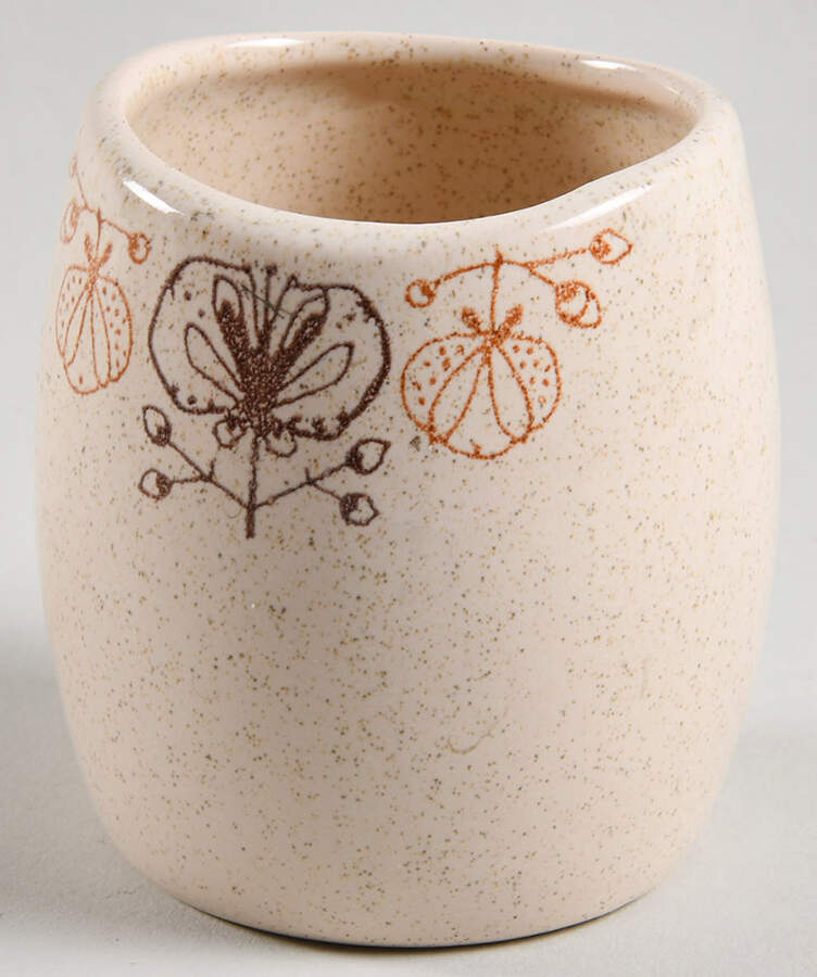 Pomegranate Mustard Jar No Lid by Franciscan-1