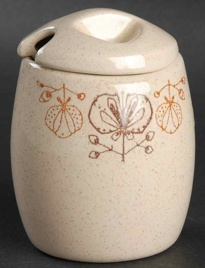Pomegranate Jam/Jelly & Lid by Franciscan-1