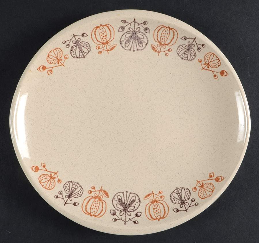 Pomegranate Salad Plate by Franciscan-1