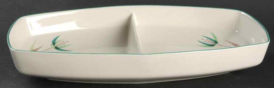 Radiance 10" Oval Divided Vegetable Bowl by Franciscan-1