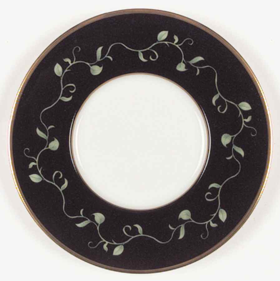 Rafiki Black Saucer by Franciscan-1