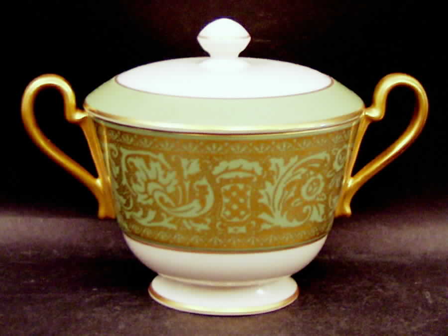 Renaissance Crown Sugar Bowl & Lid by Franciscan-1