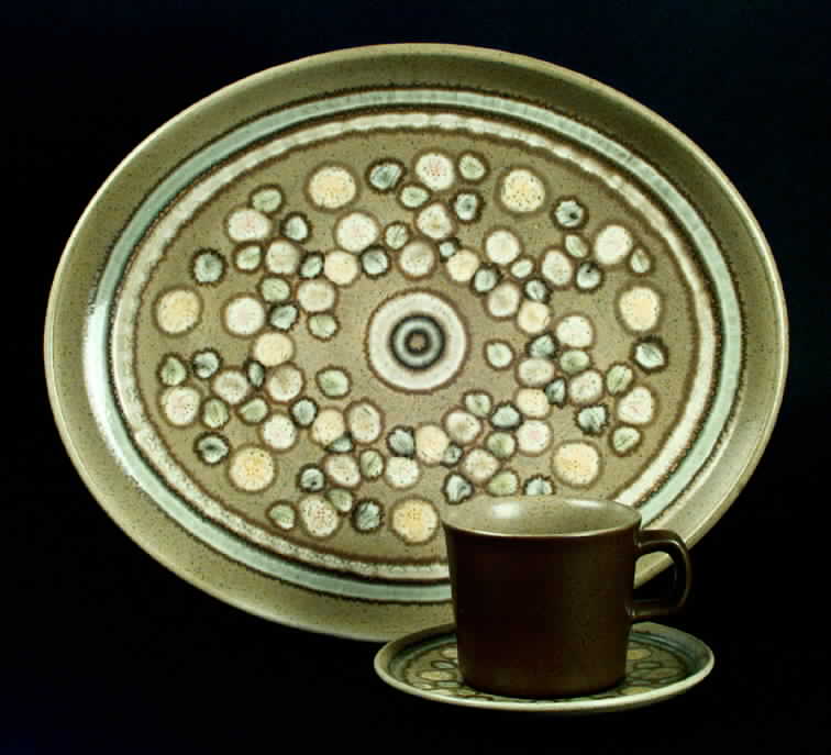 Reflections 11" Oval Serving Platter by Franciscan-1