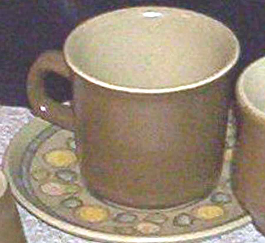Reflections Flat Cup & Saucer Set by Franciscan-1