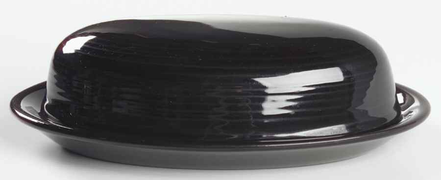 Reflections Black 1/4 Lb Covered Butter by Franciscan-1