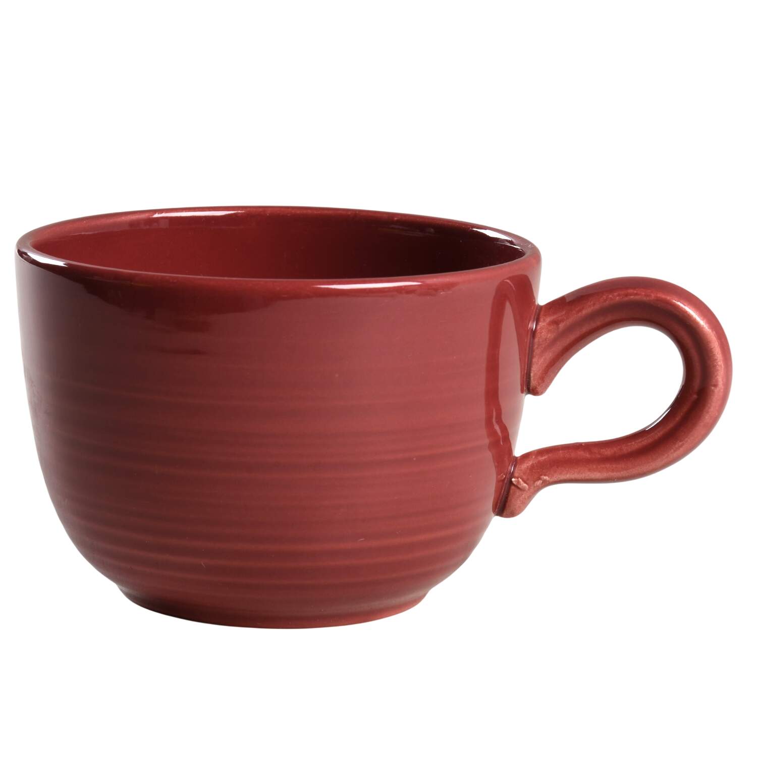 Reflections Burgundy Flat Cup by Franciscan-1