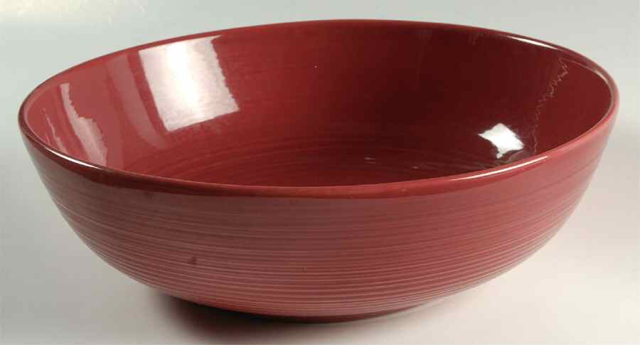 Reflections Burgundy 11" Large Salad Serving Bowl by Franciscan-1