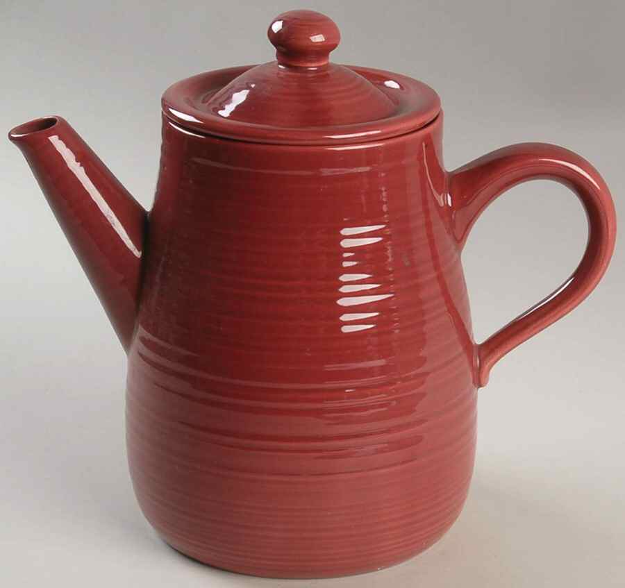 Reflections Burgundy Coffee Pot & Lid by Franciscan-1