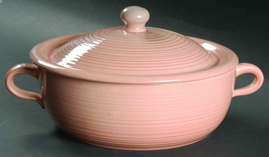Reflections Peach 2 Qt Round Covered Casserole by Franciscan-1