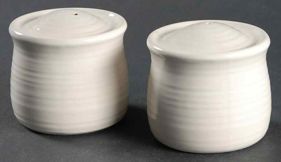 Reflections White Salt & Pepper Set by Franciscan-1