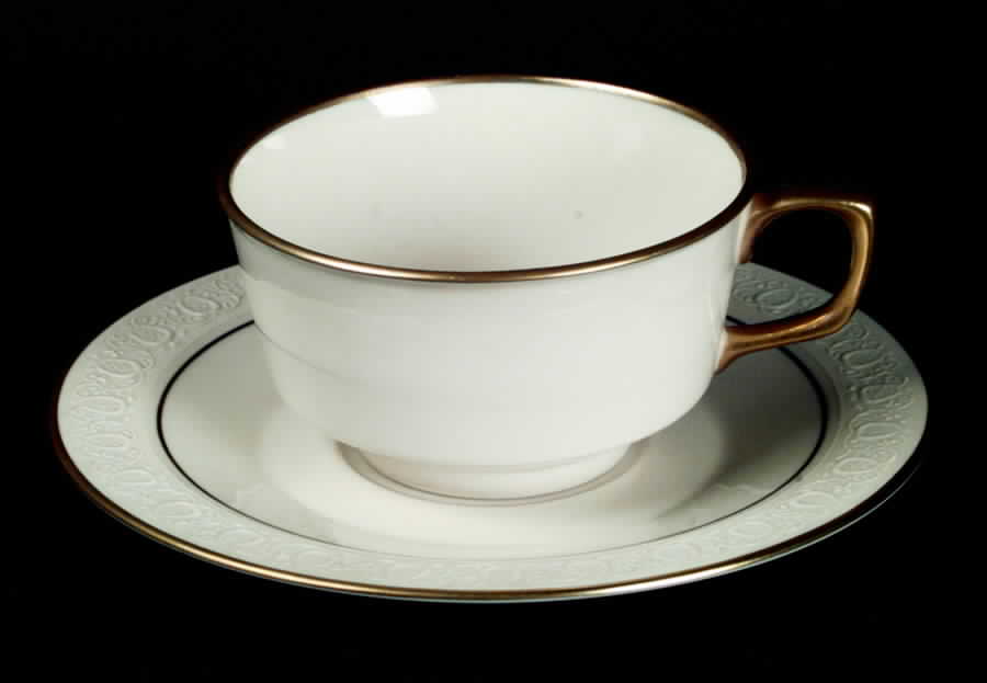 Regalia Flat Cup & Saucer Set by Franciscan-1