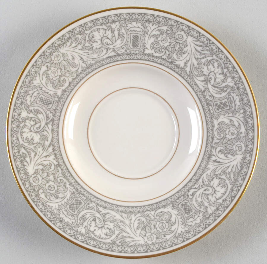 Renaissance Grey Saucer by Franciscan-1