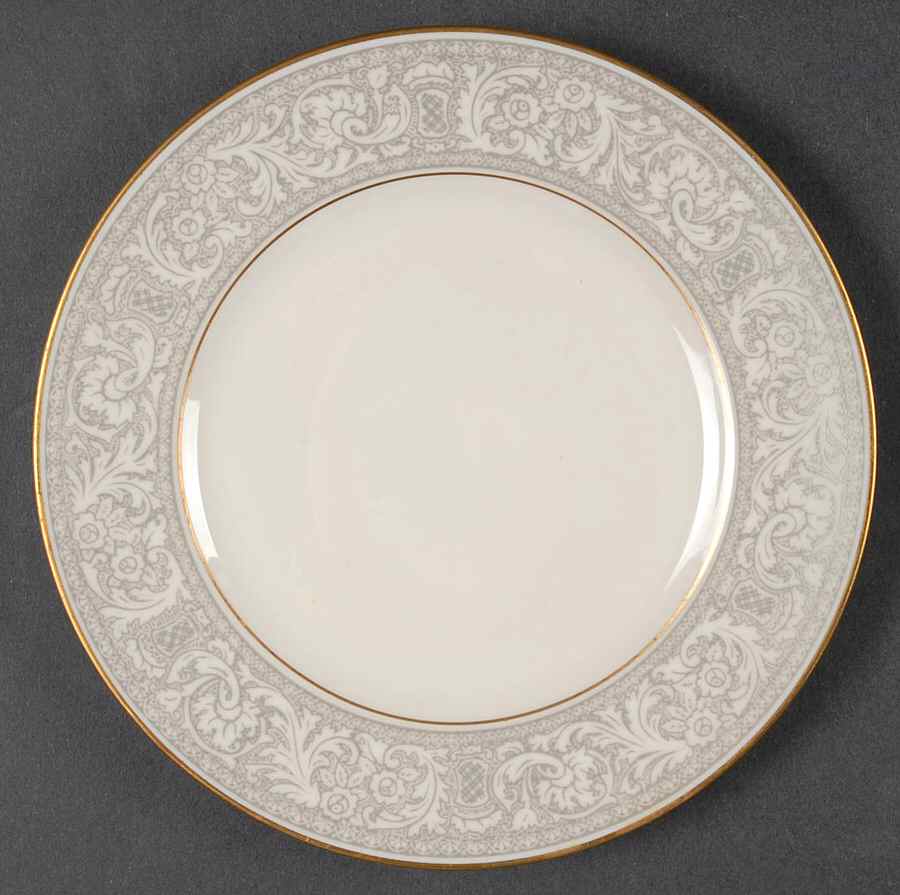 Renaissance Grey Bread & Butter Plate by Franciscan-1