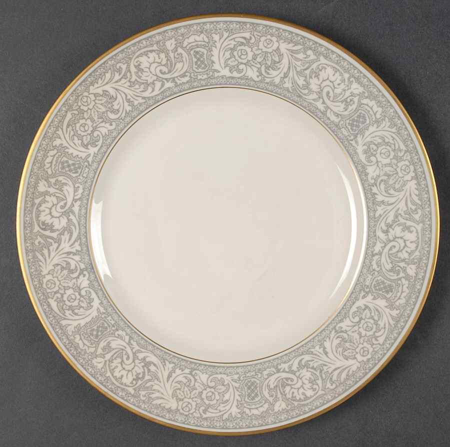 Renaissance Grey Salad Plate by Franciscan-1