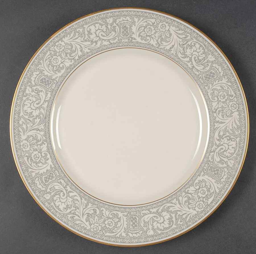 Renaissance Grey Dinner Plate by Franciscan-1