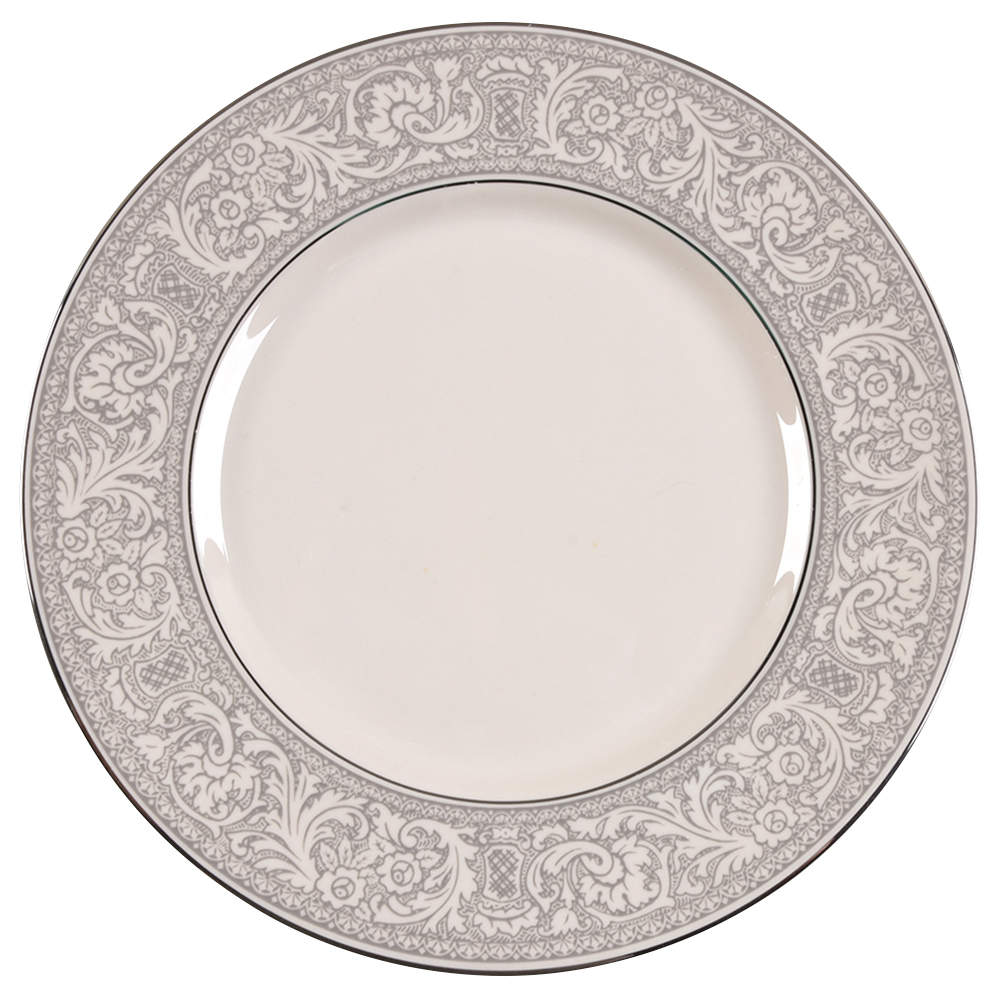 Renaissance Platinum Dinner Plate by Franciscan-1