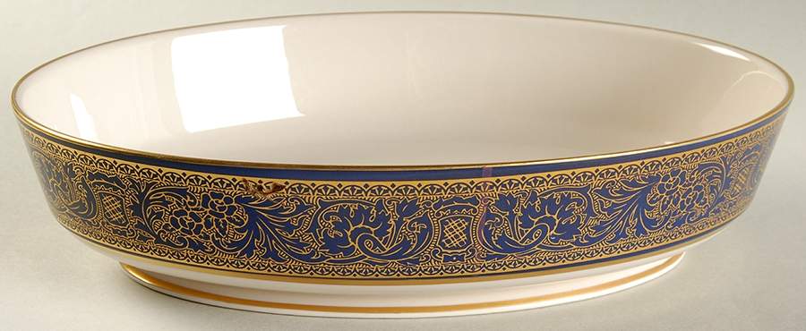 Renaissance Royal 9" Oval Vegetable Bowl by Franciscan-1