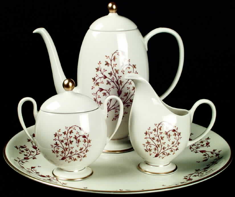 Ridgewood Sugar Bowl & Lid by Franciscan-1