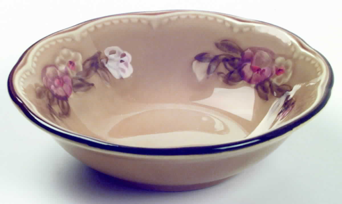 Rosette Coupe Cereal Bowl by Franciscan-1