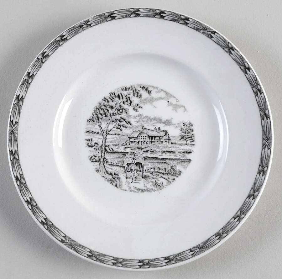 Rustic England Dessert/Pie Plate by Franciscan-1