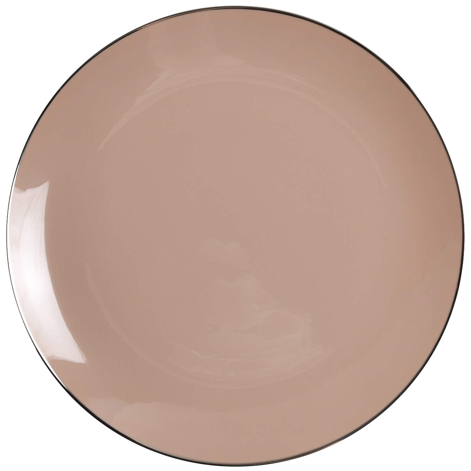 Sandalwood (Platinum Trim) Dinner Plate by Franciscan-1