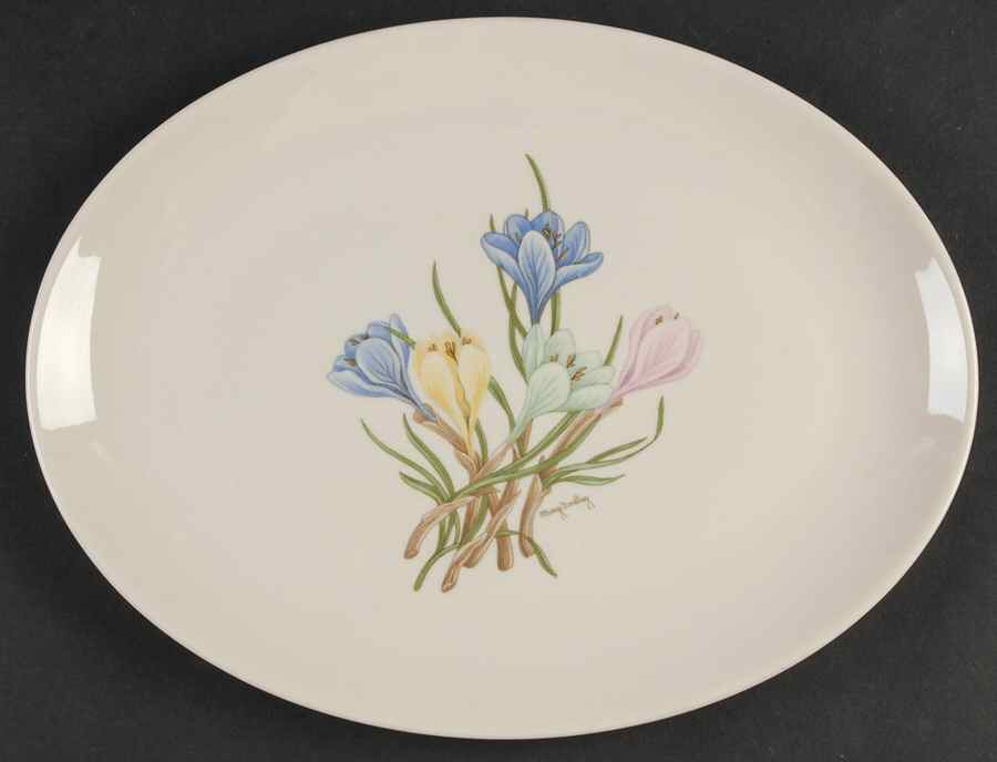 Sierra (Fine China) 12" Oval Serving Platter by Franciscan-1