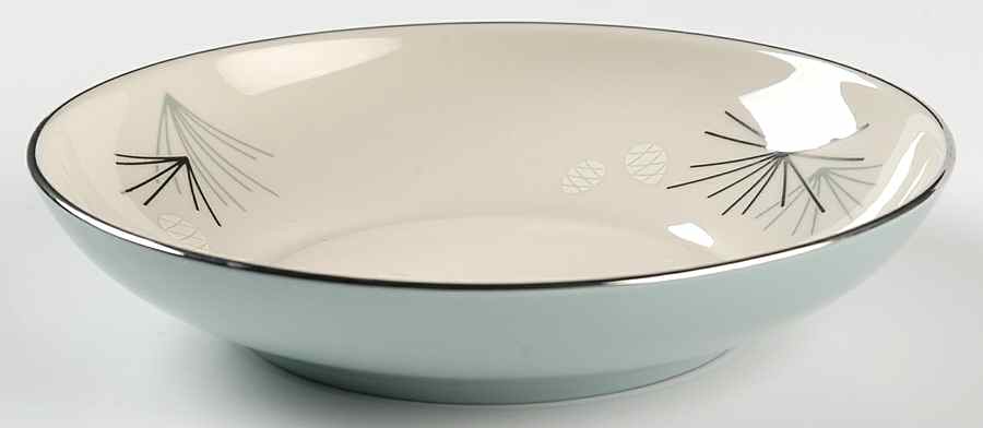 Silver Pine Coupe Soup Bowl by Franciscan-1