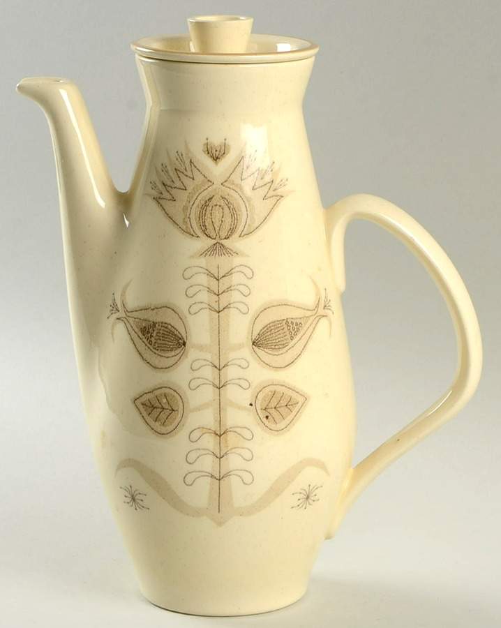 Spice Coffee Pot & Lid by Franciscan-1