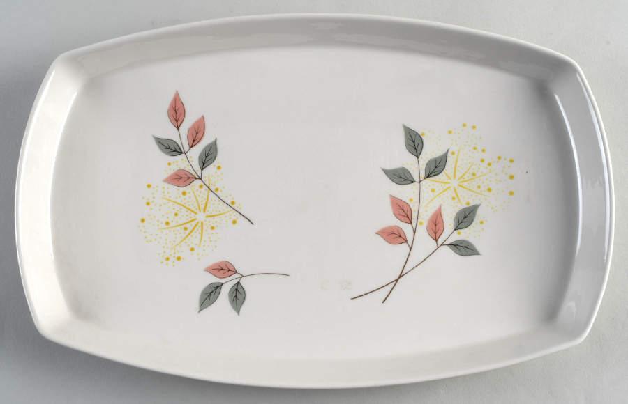 Springsong 13" Oval Serving Platter by Franciscan-1
