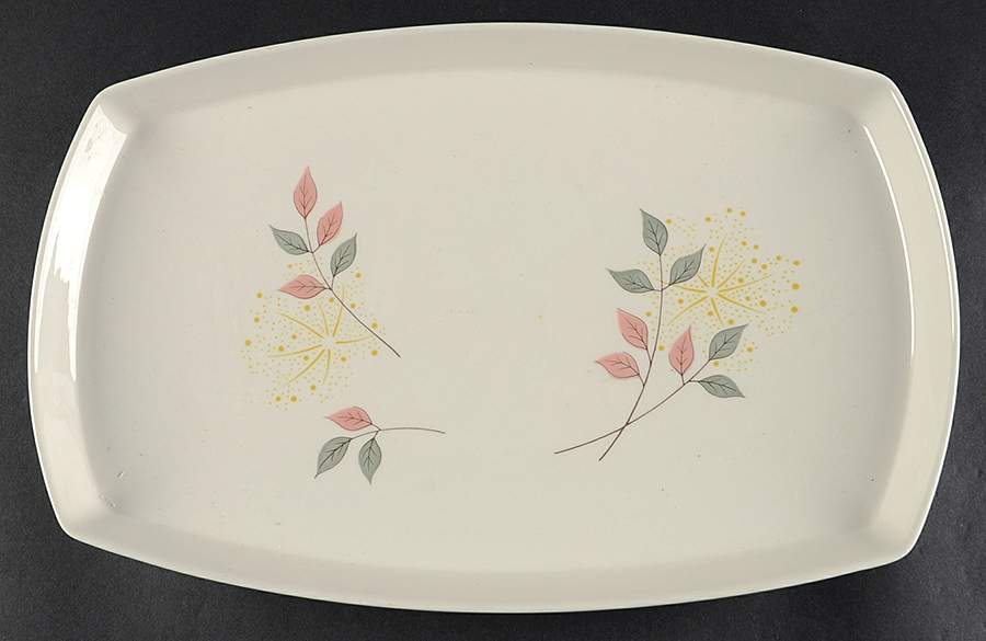 Springsong 14" Oval Serving Platter by Franciscan-1