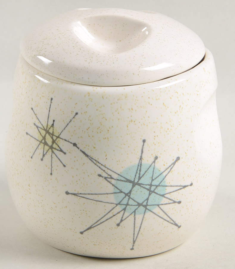 Starburst Sugar Bowl & Lid by Franciscan-1