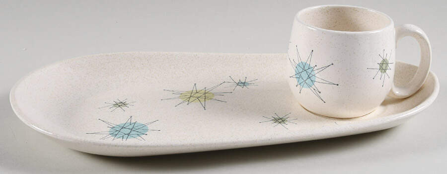 Starburst 2 Piece Snack Set (SNPLA & MUG) by Franciscan-1