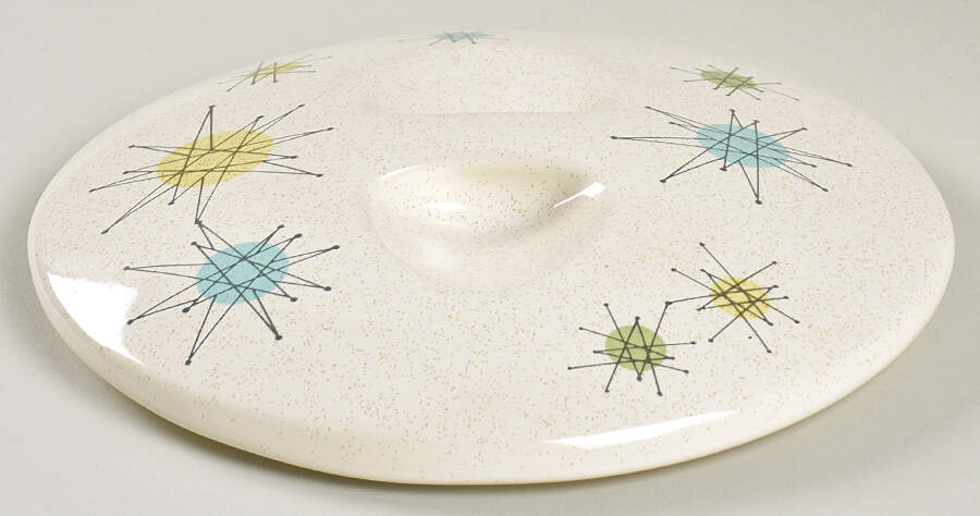 Starburst Lid for 1.5qt Covered Casserole w/8" Vegetable Bas by Franciscan-1