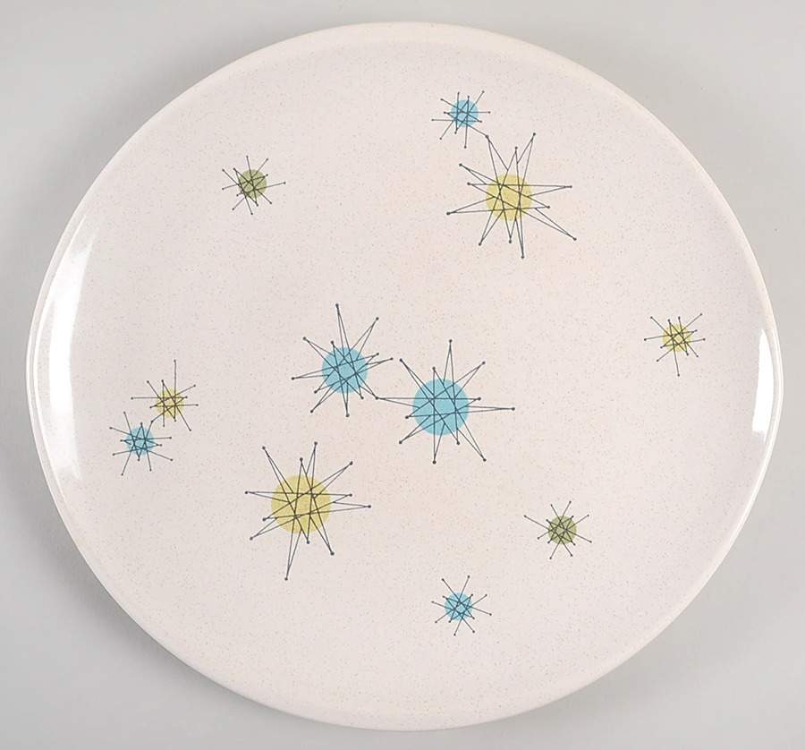 Starburst 13" Chop Plate (Round Platter) by Franciscan-1