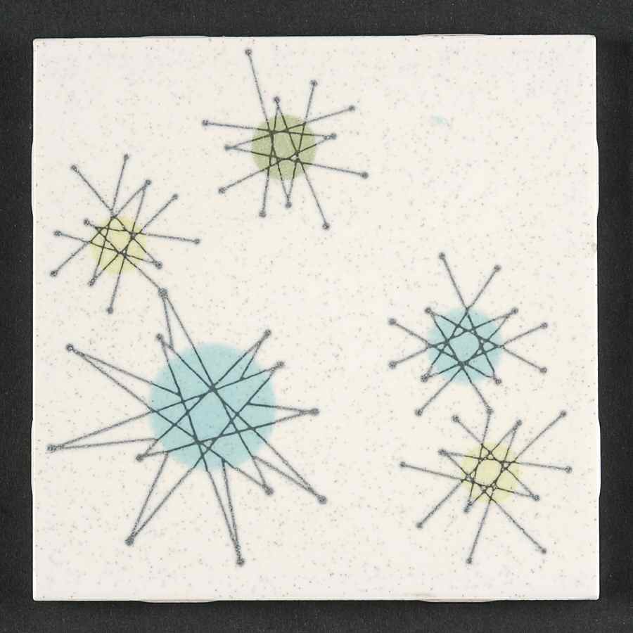 Starburst 4" Wall Tile by Franciscan-1