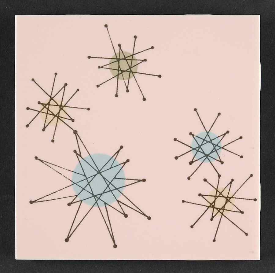 Starburst 4" Wall Tile by Franciscan-1