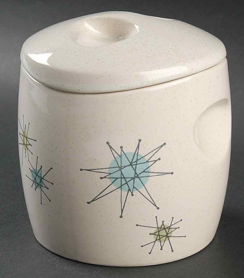 Starburst Small Canister & Lid by Franciscan-1