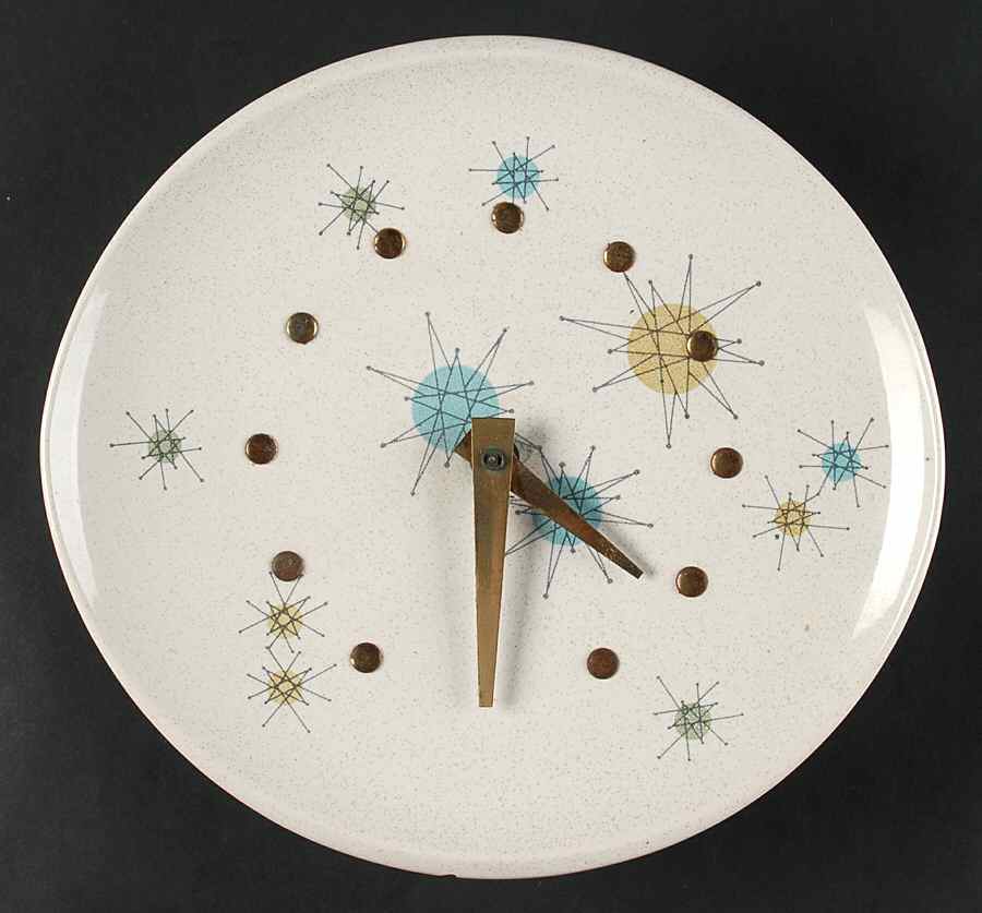Starburst Clock Plate by Franciscan-1