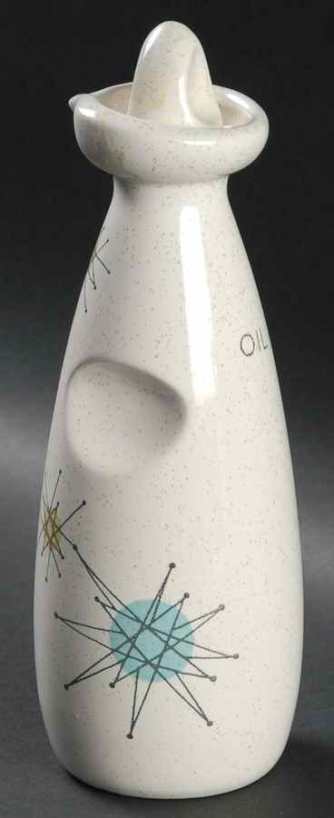 Starburst Oil Cruet and Stopper by Franciscan-1