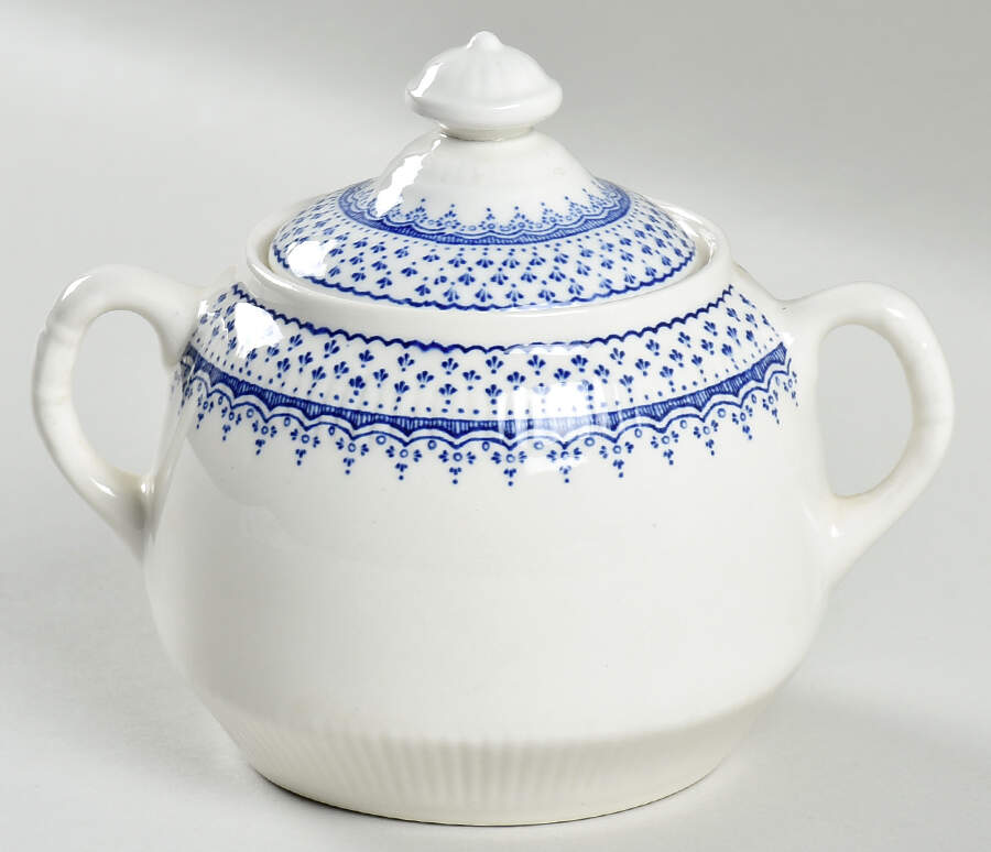 St. Louis Sugar Bowl & Lid by Franciscan-1
