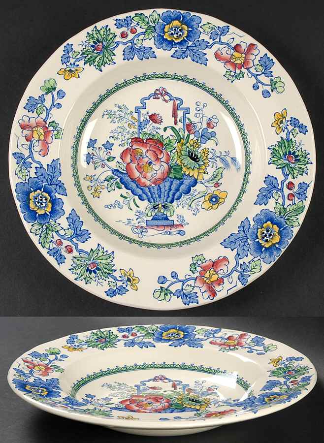 Strathmore Rim Soup Bowl by Franciscan-1