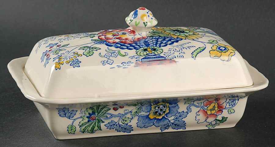 Strathmore Butter Box & Lid by Franciscan-1