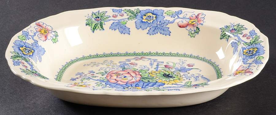 Strathmore 10" Oval Vegetable Bowl by Franciscan-1