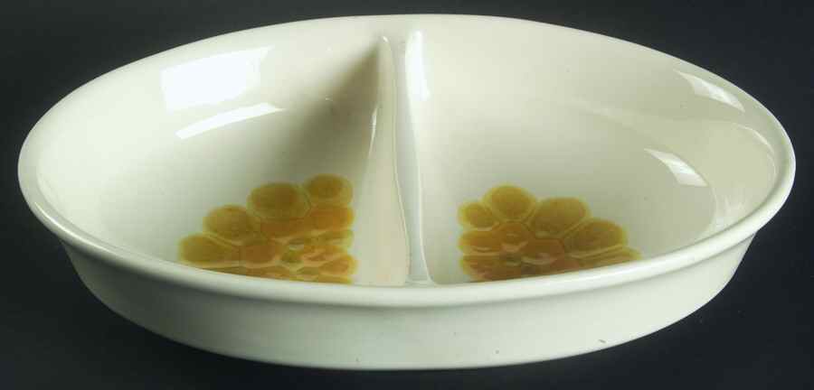 Sundance (USA) 10" Oval Divided Vegetable Bowl by Franciscan-1